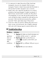 Предварительный просмотр 33 страницы Silvercrest SFT 2.4 A1 Operation And Safety Notes