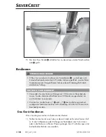 Предварительный просмотр 13 страницы Silvercrest SFW 350 C2 Operating Instructions Manual