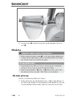 Предварительный просмотр 93 страницы Silvercrest SFW 350 C2 Operating Instructions Manual