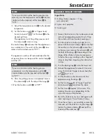 Preview for 14 page of Silvercrest SGBR 1500 B3 Operating Instructions Manual