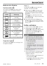 Preview for 12 page of Silvercrest SGBR 1500 C4 Operating Instructions Manual