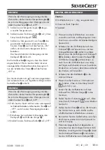 Preview for 14 page of Silvercrest SGBR 1500 C4 Operating Instructions Manual