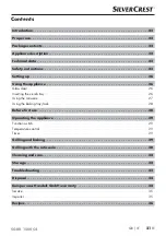 Preview for 24 page of Silvercrest SGBR 1500 C4 Operating Instructions Manual