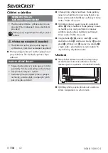 Preview for 117 page of Silvercrest SGBR 1500 C4 Operating Instructions Manual