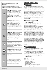 Предварительный просмотр 5 страницы Silvercrest SGH 7 A2 Operation And Safety Notes