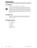 Preview for 5 page of Silvercrest SGM 110 A1 Operating Instructions Manual