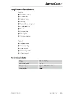 Preview for 6 page of Silvercrest SGM 110 A1 Operating Instructions Manual