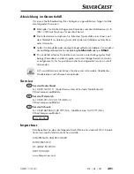 Preview for 42 page of Silvercrest SGM 110 A1 Operating Instructions Manual