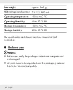 Preview for 41 page of Silvercrest SGM 4000 A1 Operation And Safety Notes