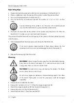 Предварительный просмотр 14 страницы Silvercrest SGR 150 B1 User Manual And Service Information