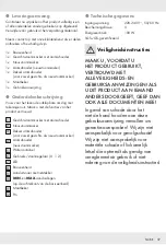 Preview for 37 page of Silvercrest SGS 100 B1 Operation And Safety Notes