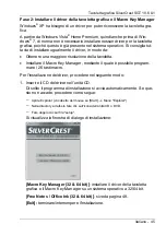 Предварительный просмотр 47 страницы Silvercrest SGT 10.6 A1 User Manual And Service Information