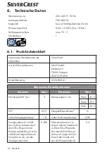 Preview for 16 page of Silvercrest SGW 860 A1 Quick Start Manual