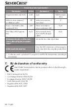 Preview for 48 page of Silvercrest SGW 860 A1 Quick Start Manual