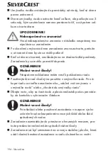 Preview for 194 page of Silvercrest SGW 860 A1 Quick Start Manual