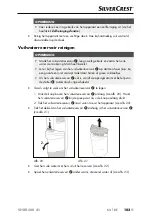 Предварительный просмотр 106 страницы Silvercrest SHBR 560 B1 Operating Instructions Manual