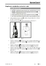 Предварительный просмотр 184 страницы Silvercrest SHBR 560 B1 Operating Instructions Manual