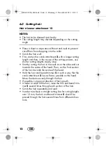 Preview for 14 page of Silvercrest SHBS 3.7 A1 Operating Instructions Manual