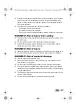 Preview for 39 page of Silvercrest SHBSP 800 A1 Operating Instructions Manual