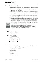 Preview for 15 page of Silvercrest SHC 2000 A1 Operating Instructions Manual