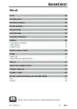 Preview for 56 page of Silvercrest SHC 2000 A1 Operating Instructions Manual