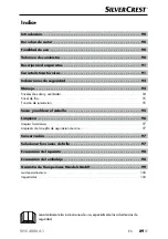 Preview for 92 page of Silvercrest SHC 2000 A1 Operating Instructions Manual