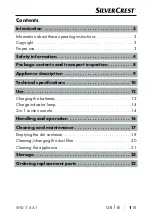 Preview for 4 page of Silvercrest SHD 7.4 A1 Operating Instructions Manual