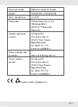 Preview for 60 page of Silvercrest SHE 3 E1 Operation And Safety Notes