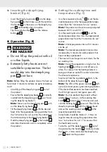 Preview for 11 page of Silvercrest SHF 1500 B1 Operation And Safety Notes