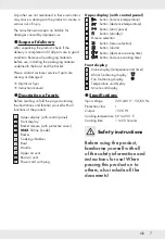 Preview for 9 page of Silvercrest SHFD 1500 A2 Operation And Safety Notes