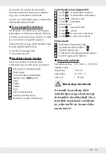 Preview for 25 page of Silvercrest SHFD 1500 A2 Operation And Safety Notes