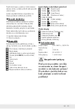 Preview for 57 page of Silvercrest SHFD 1500 A2 Operation And Safety Notes