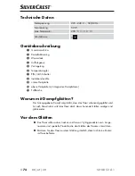 Preview for 77 page of Silvercrest SHGD 52 A1 Operating Instructions Manual