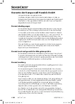 Preview for 25 page of Silvercrest SHGP 36 A1 Operating Instructions Manual