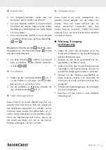 Preview for 12 page of Silvercrest SHH 1200 D2 Operation And Safety Instructions