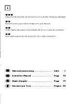 Preview for 2 page of Silvercrest Shiatsu Instruction Manual And Safety Instructions