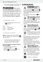 Preview for 10 page of Silvercrest SHK 100 D3 Operating Instructions  And Safety Advice