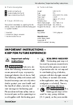 Preview for 7 page of Silvercrest SHK 100 F3 Operating Instructions  And Safety Advice