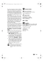 Preview for 15 page of Silvercrest SHLF 2000 B2 Operating Instructions Manual