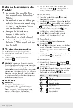 Preview for 100 page of Silvercrest SHLF 2000 D1 Operation And Safety Notes