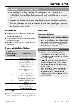 Preview for 48 page of Silvercrest SHM 300 B1 Operating Instructions Manual