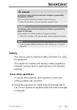 Preview for 7 page of Silvercrest SHOM 1000 A1 Operating Instructions Manual