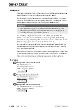 Preview for 116 page of Silvercrest SHOM 1000 A1 Operating Instructions Manual