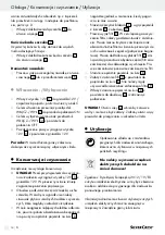 Предварительный просмотр 14 страницы Silvercrest SHS 12.0 A2 Operation And Safety Notes