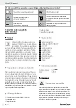 Предварительный просмотр 24 страницы Silvercrest SHS 12.0 A2 Operation And Safety Notes