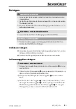 Preview for 12 page of Silvercrest SHTK 2000 A1 Operating Instructions Manual