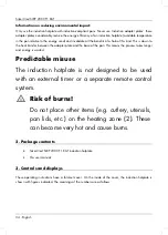 Preview for 36 page of Silvercrest SIKP 2000 F1 KAT Operating Instructions And Safety Instructions