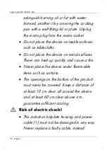 Preview for 42 page of Silvercrest SIKP 2000 F1 KAT Operating Instructions And Safety Instructions