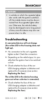 Предварительный просмотр 12 страницы Silvercrest SKA 4.2 A1 Operating Instructions Manual