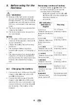 Предварительный просмотр 8 страницы Silvercrest SKBT 3 A1 Operating Instructions Manual